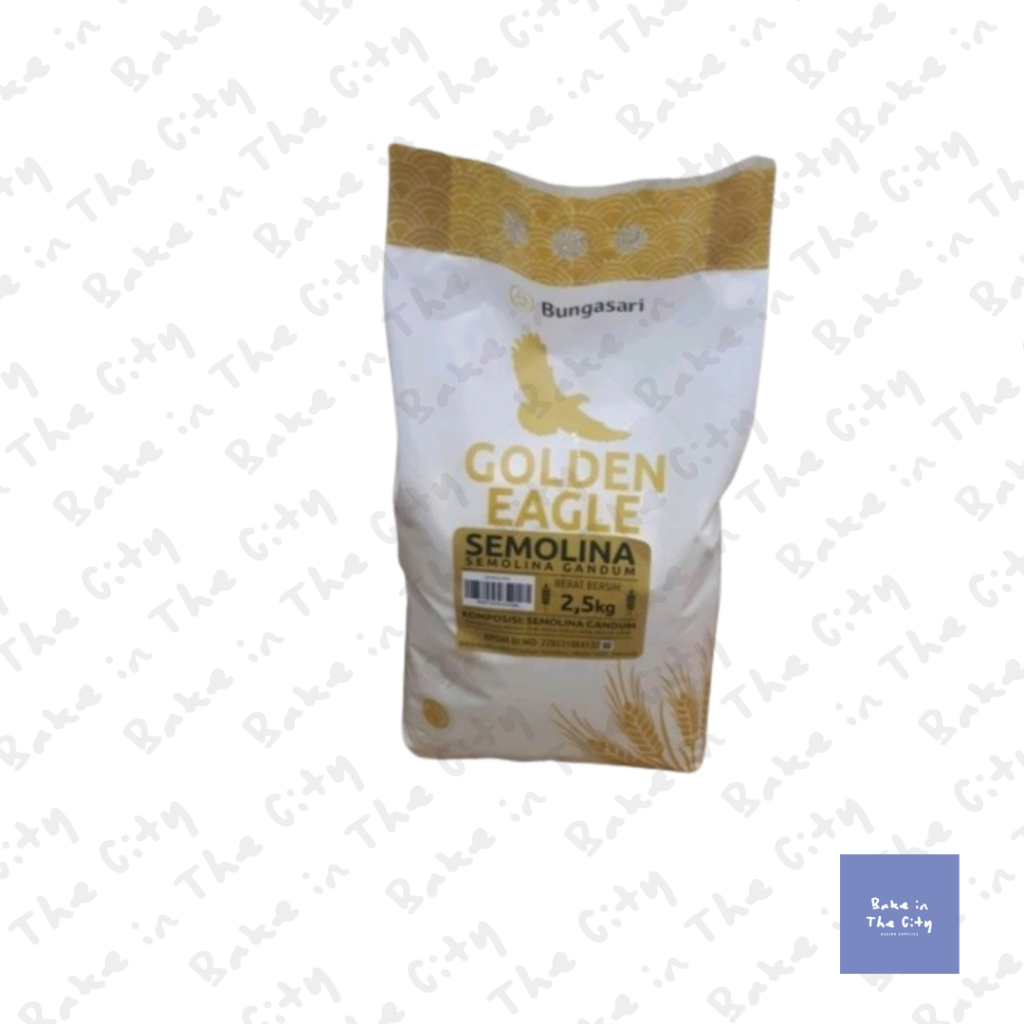 

Tepung Gandum Semolina Golden Eagle - Repack 250g