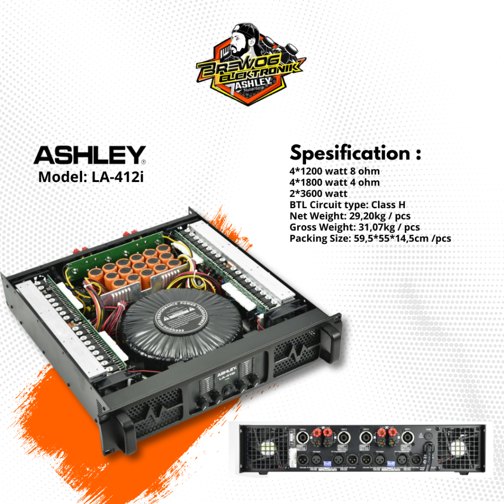 POWER LA-412I ASHLEY