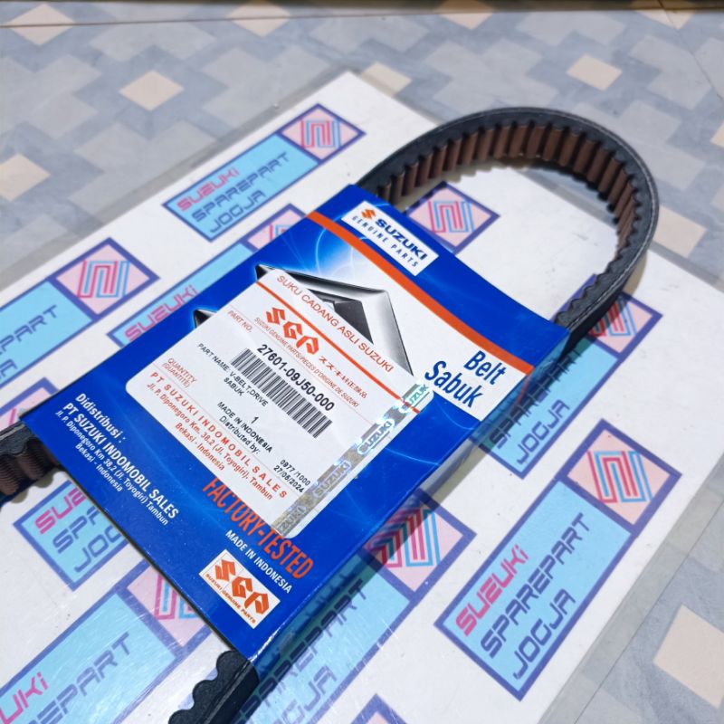 Suzuki Genuine Parts, 27601-09J50-000 Fan Belt V-Belt CVT Suzuki Nex 2 Original