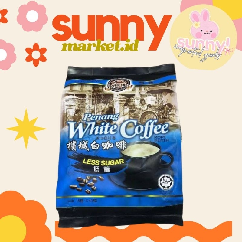 

SUNNYMARKET - PENANG WHITE COFFEE KOPI IMPORT MALAYSIA LESS SUGAR KURANG GULA KURANG MANIS