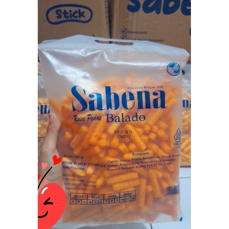 

{CT} SABENA Stick 150gram Snack Gurih Medan
