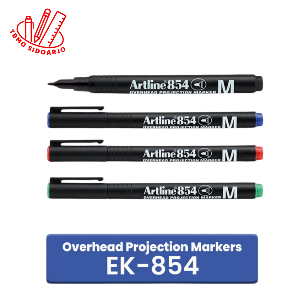 

TBMO Artline Spidol OHP Permanent Marker M Medium 1.0 mm EK-854