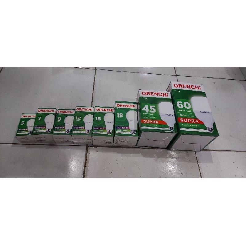led ORENCHI 5 Watt ,7,9,12,15, dan 18 Watt ,Philips Tornado 12 Watt & 15 Watt Buah Naga/Dragon Fruit