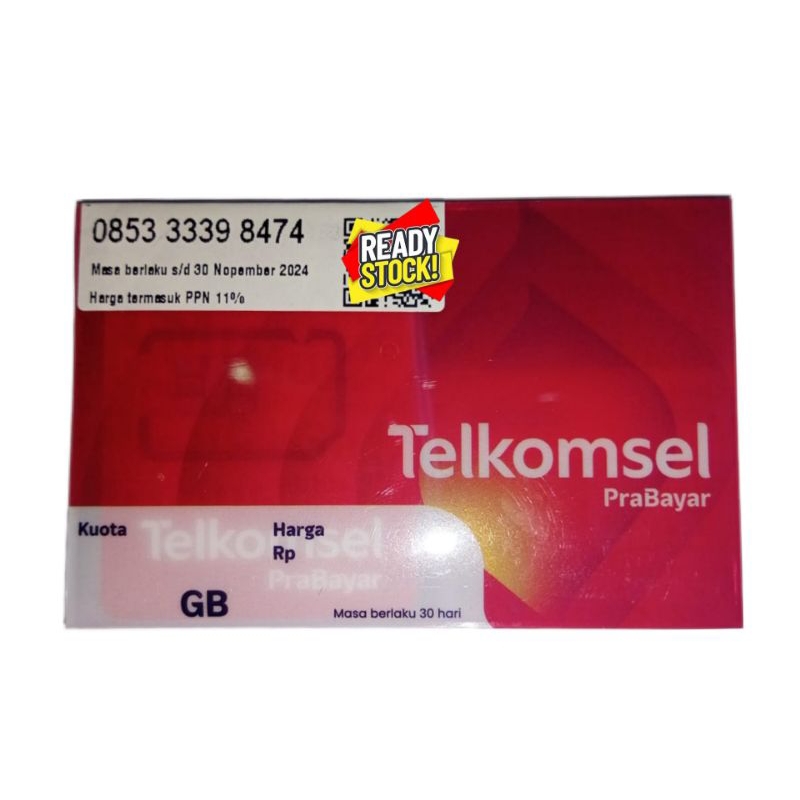 Kartu Perdana Nomor Cantik Telkomsel Karakter BAJA BESI 8474 8351