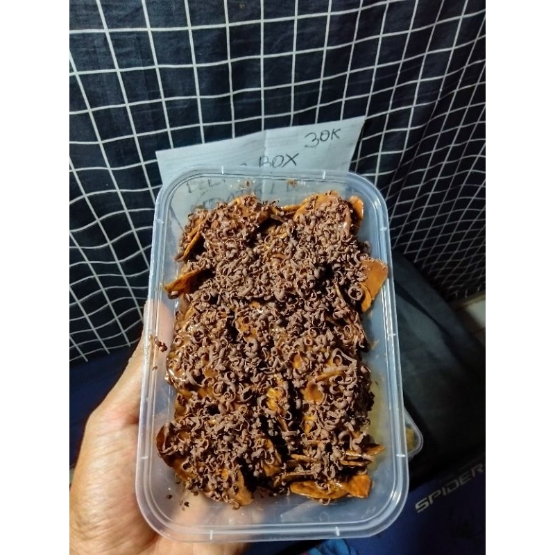 

Keripik Pisang Cokelat 500ML / Keripik Pisang Termurah