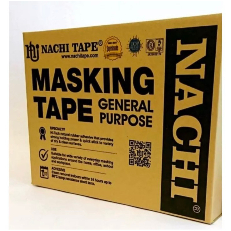 

MASKING TAPE NACHI ORIGINAL KUALITAS TERJAMIN