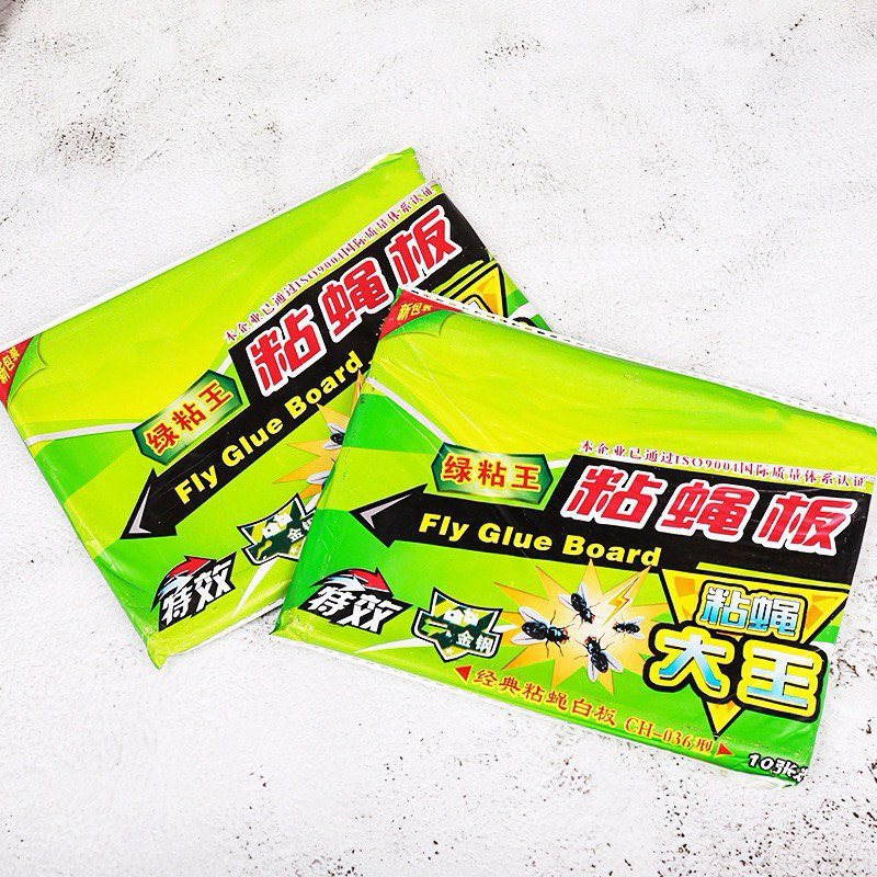 PERANGKAP LEM LALAT CICAK KERTAS PAPAN GLUE PAD ISI 10