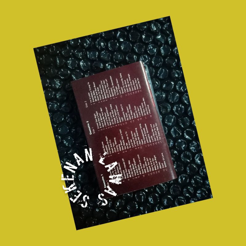 Kaset The Beatles - Live At BBC Vol.2 (Cover Dalam Ada Coretan)