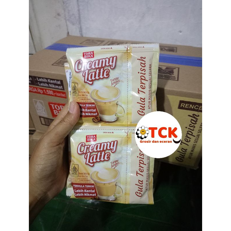 

Torabika Creamy Latte 1 Renceng isi 10 TERMURAH exp okt 2025