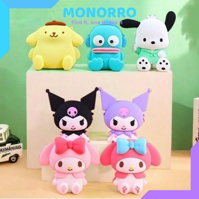 Tas Sanrio Bag Tas Silicone Sanrio Kuromi Melody Tas Selempang Sanrio