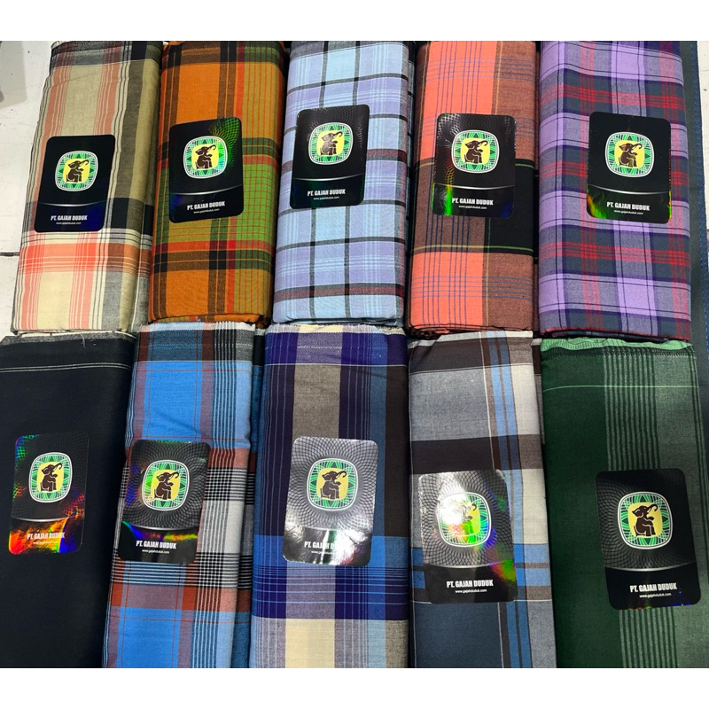 SARUNG GAJAH DUDUK ASIA || SARUNG TENUN GAJAH DUDUK ASIA ORIGINAL 100%
