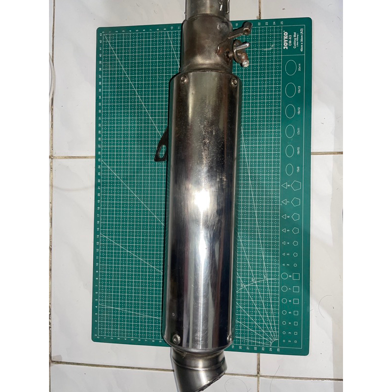 Knalpot 3 Suara Tridente F19 3Tech Racing