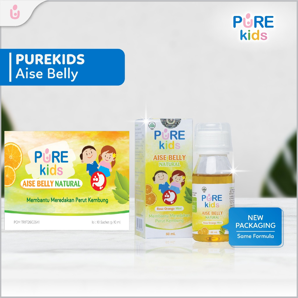 Pure Kids Aise Belly - Obat Kembung & Masuk Angin Anak - PureKids