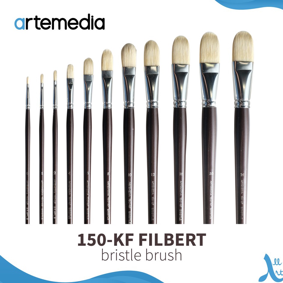 

SERENTAK Artemedia 15KF Filbert Bristle Brush