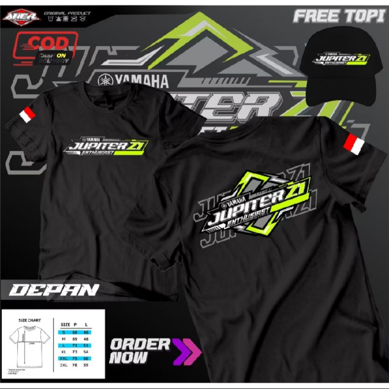 KAOS MOTOR JUPITER Z1 FREE TOPI||KAOS JUPITER Z1||KAOS||MOTOR Z1||KUALITAS PREMIUM