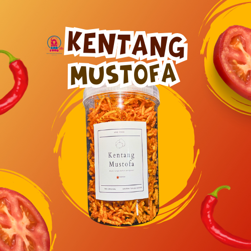 

Kentang Mustofa Premium Toples 1000gr Tanpa bahan pengawet teman nasi kentang goreng