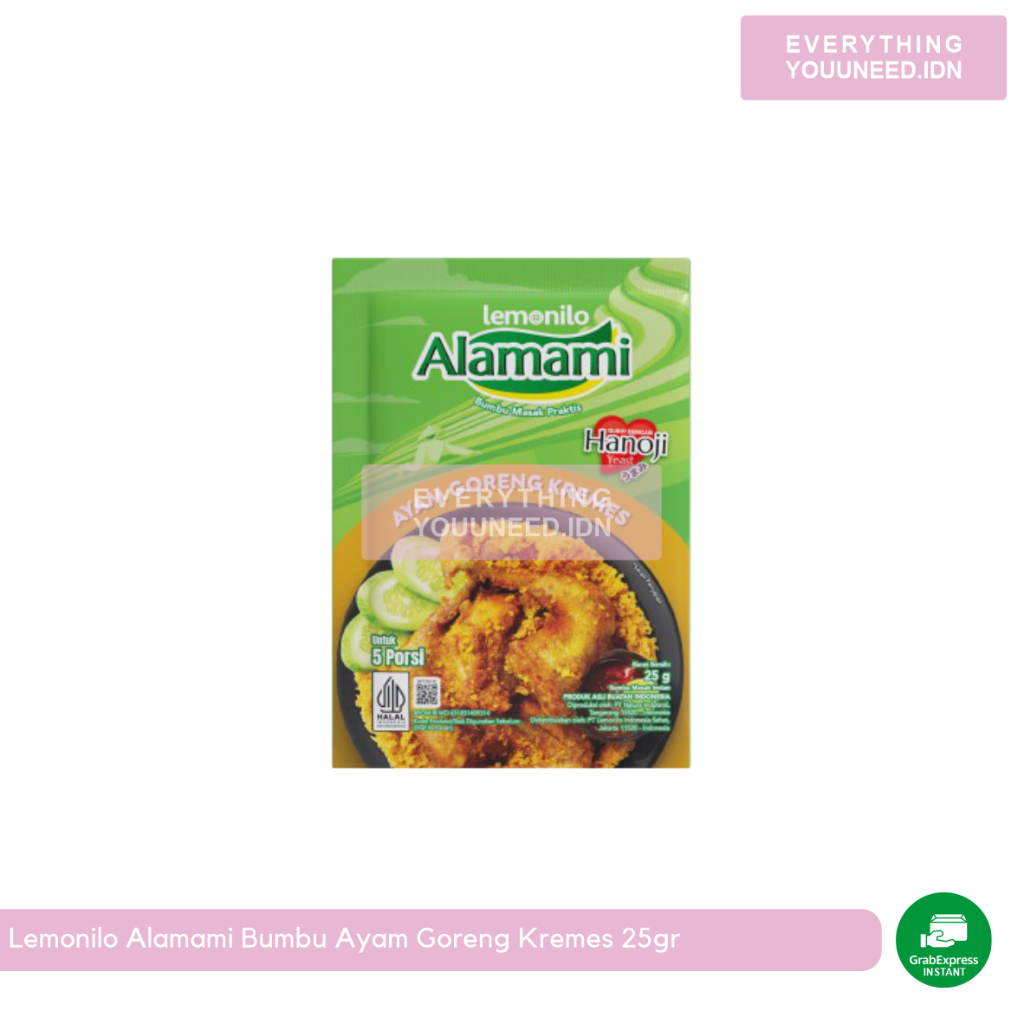 

Lemonilo Alamami Bumbu Ayam Goreng Kremes 25gr