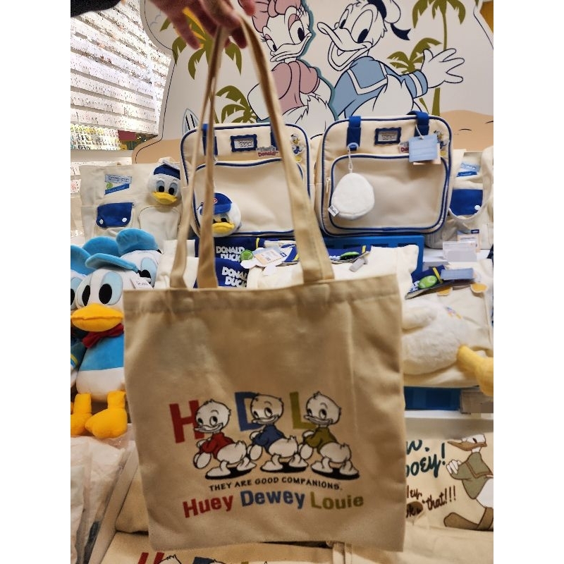 Tote Bag Donald Duck Cute Canvas Bag