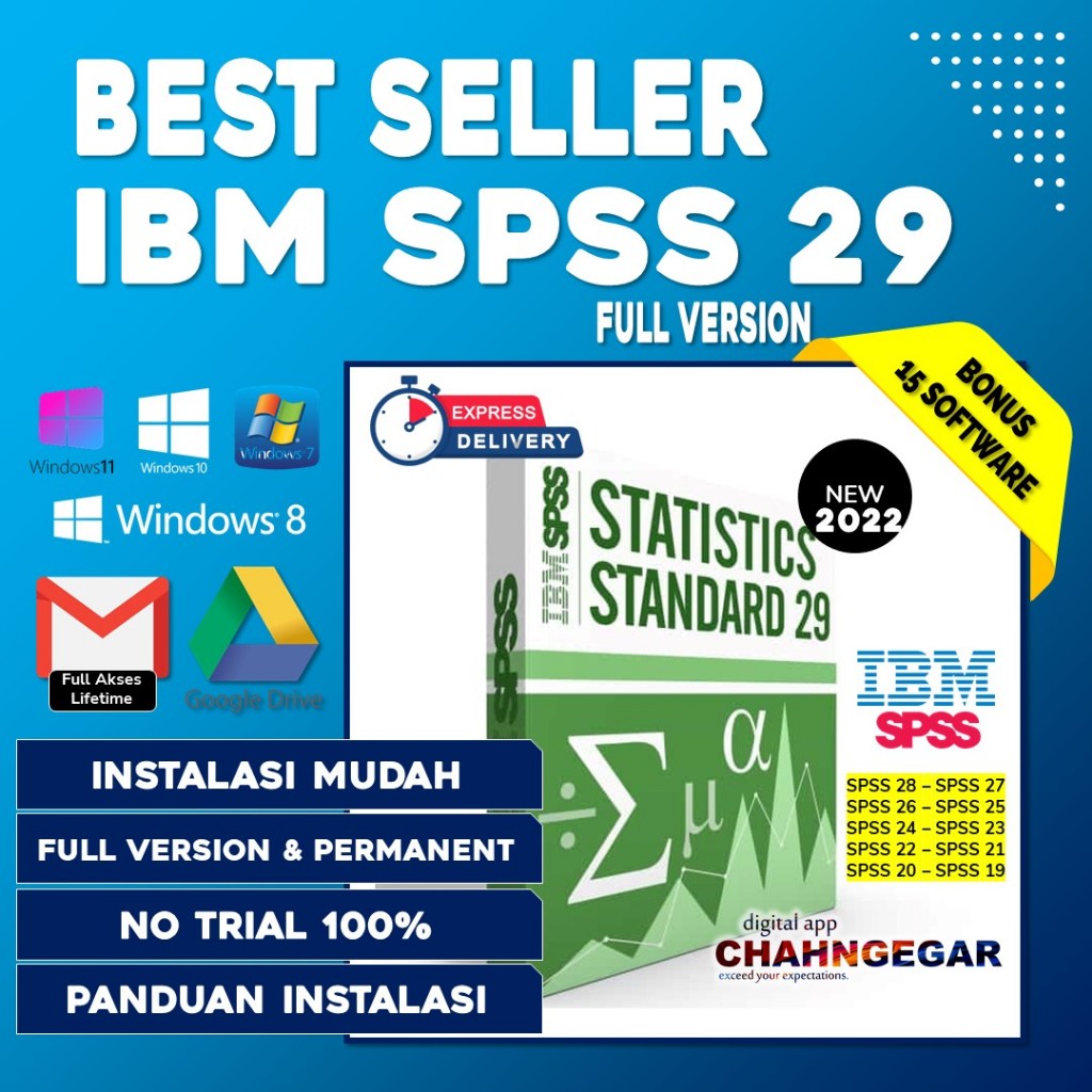 SPSS 29 ORIGINAL LISENSI FULL