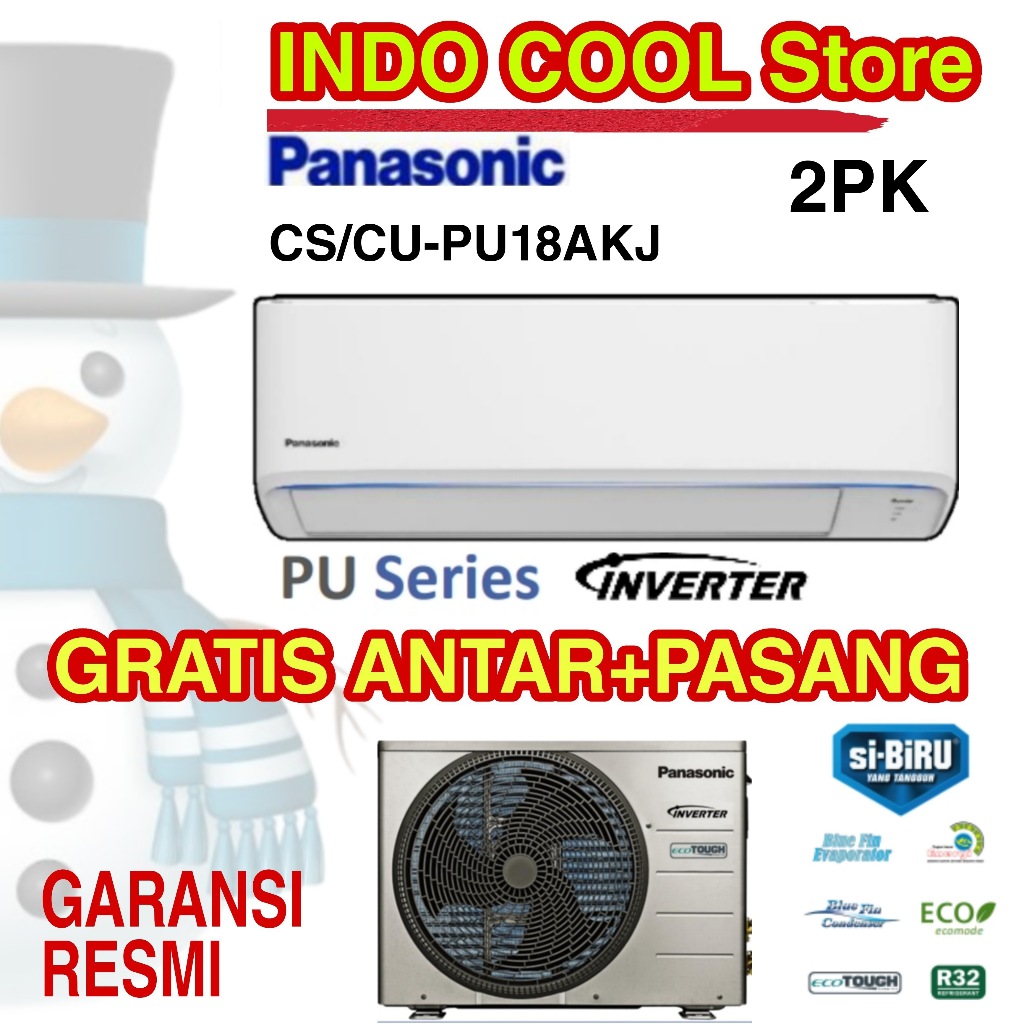 Ac Panasonic Split 2 PK Inverter PU-18AKJ