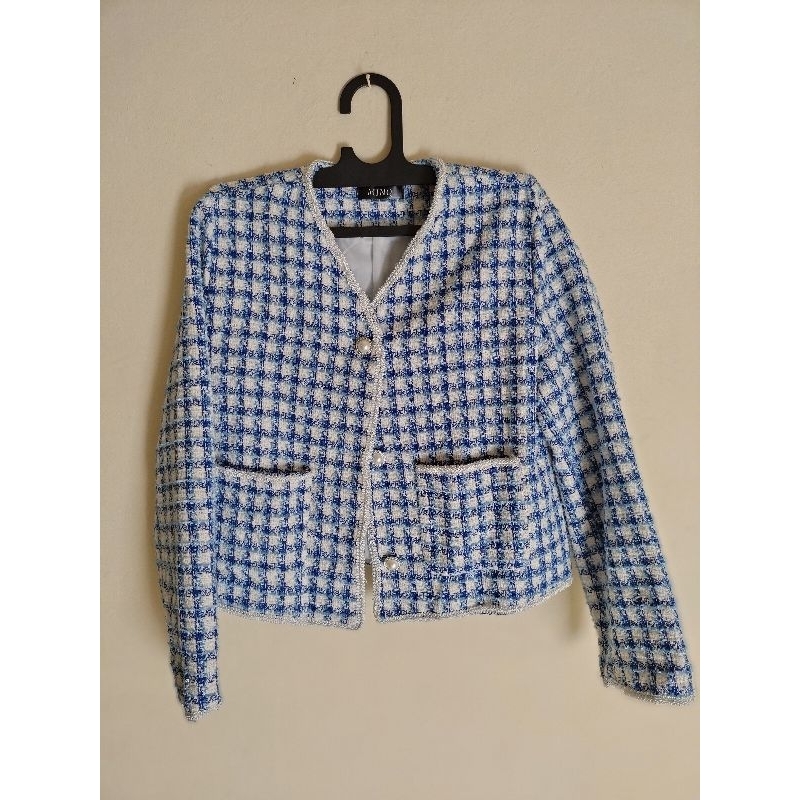 preloved blazer tweed