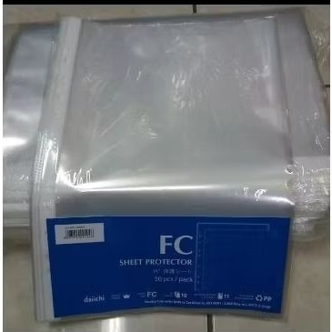 

(PAK) PP Pocket Folio Daiichi Isi 50 Lembar / Sheet Protector F4 Daichi