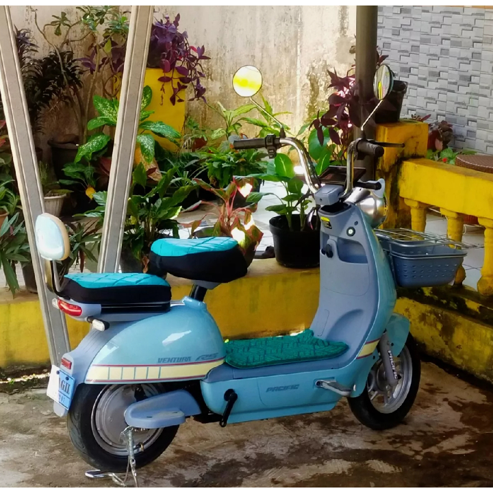 Sarung Jok Sepeda Listrik VENTURA R5 Model WAJIT (Depan+Belakang)/ Cover Sepeda Listrik Ventura R5