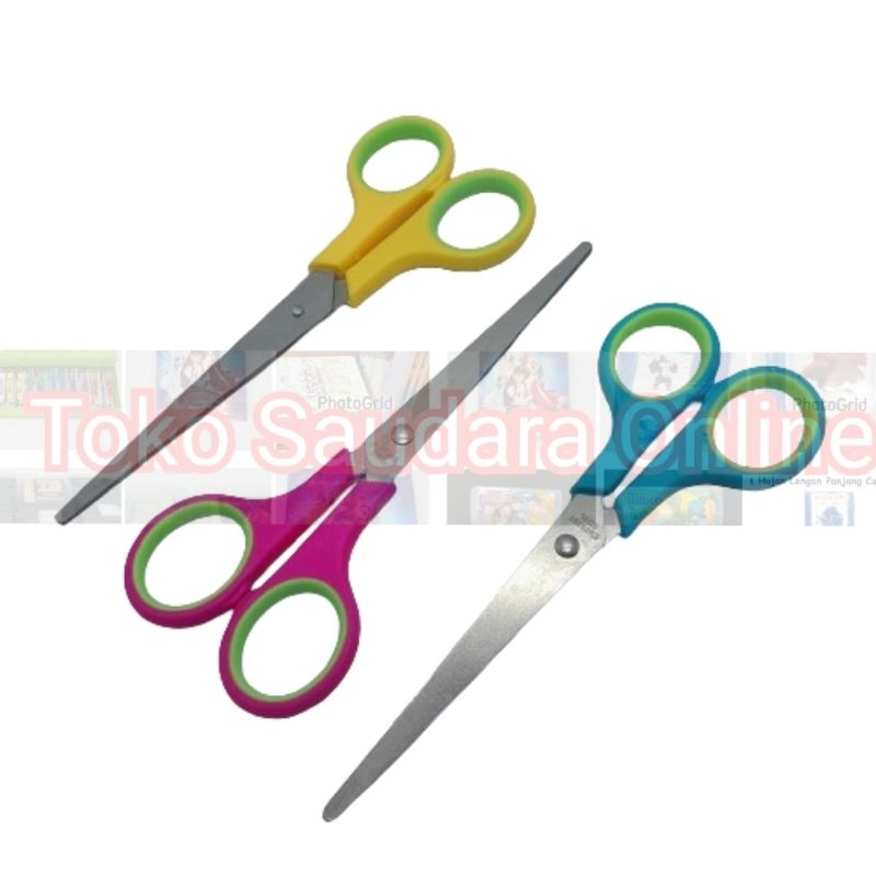 

Gunting Serbaguna Murah Ukuran Panjang 16cm Stainless Pacman PC-06-W2 Gunting Berkualitas