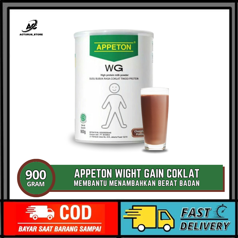 

Appeton Weight Gain Adult Coklat 900 gr Susu Tinggi Protein Penambah Berat Badan