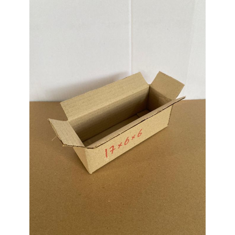 

kardus packing ukuran 17x6x6 cm
