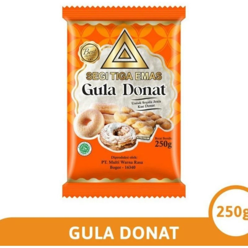 

Gula Donat Segitiga Emas 250g