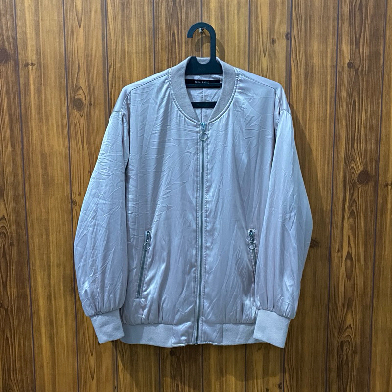 bomber zara nude pink second original