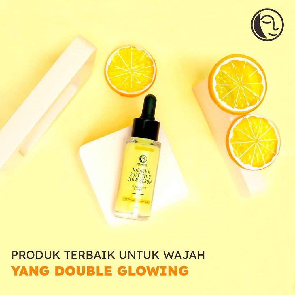 Natasha Pure Vitamin C /Glowing Serum/Serum Natasha/Serum Vit C Natasha/Skincare Natasha