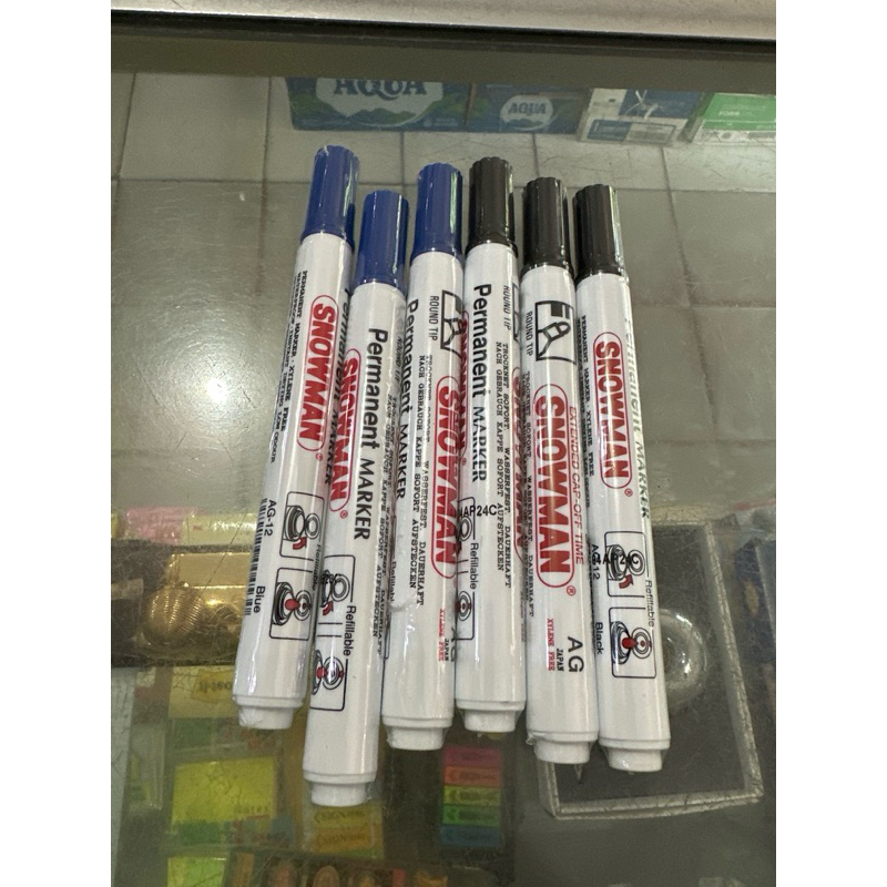 

Spidol snowman permanent (satuan)