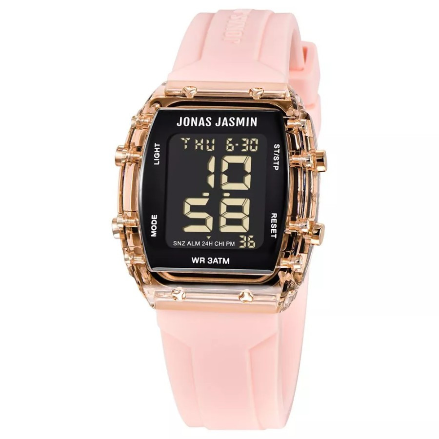 Jonas Jasmin 2244 Jam Tangan Wanita Digital-Rubber JJ 2244 Include Box