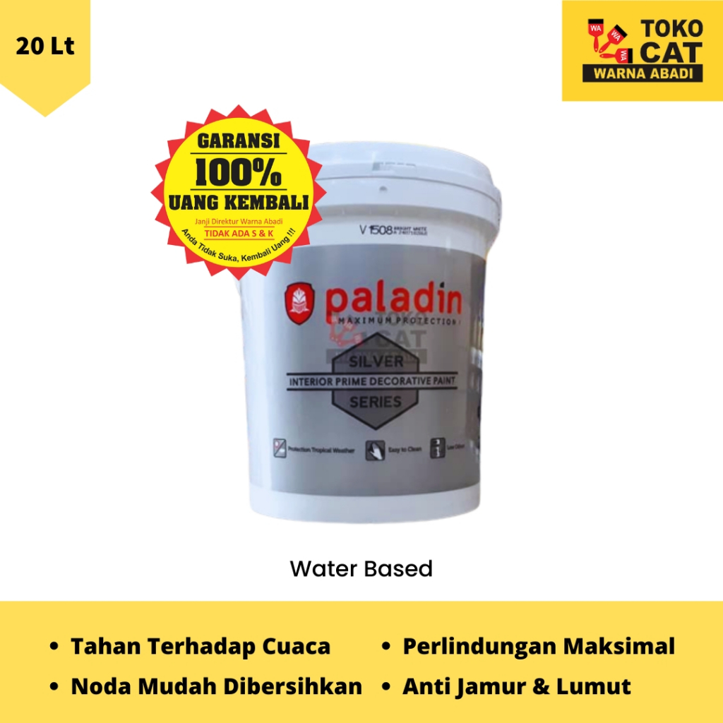 CAT TEMBOK PREMIUM PALADIN INTERIOR 20 LITER