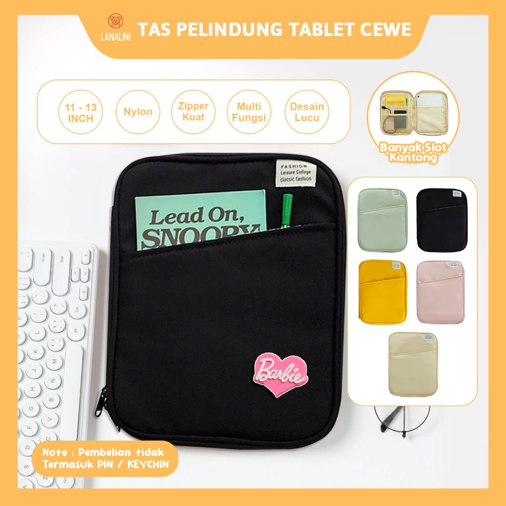Tas Laptop Tablet Sleeve Polos Universal Pria Wanita Cover New Advan Advan Sketsa 10 2 3 2023 VX Neo