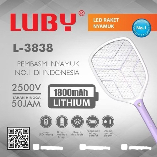 Raket Nyamuk Luby L~3838
