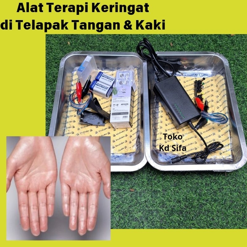 Alat Terapi Therapy Ionto Keringat Kringat Berlebihan Di Telapak Tangan Dan Telapak Kaki Atau Hiperh