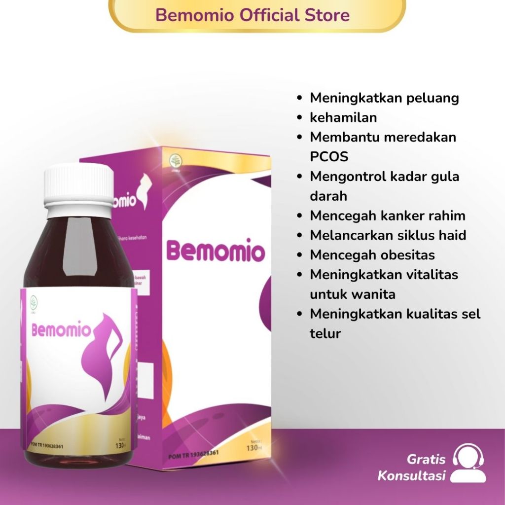 Bemomio Madu Promil Nutrisi Kehamilan 100% Herbal Original
