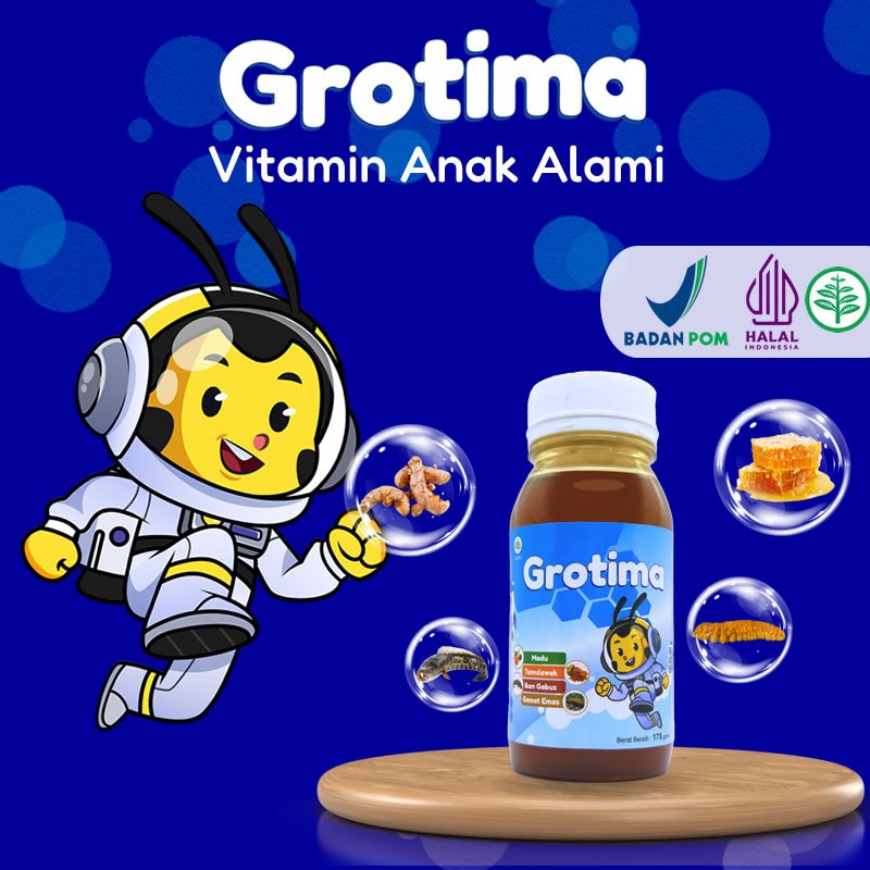 Vitamin Anak Grotima | Vitamin Anak Alami