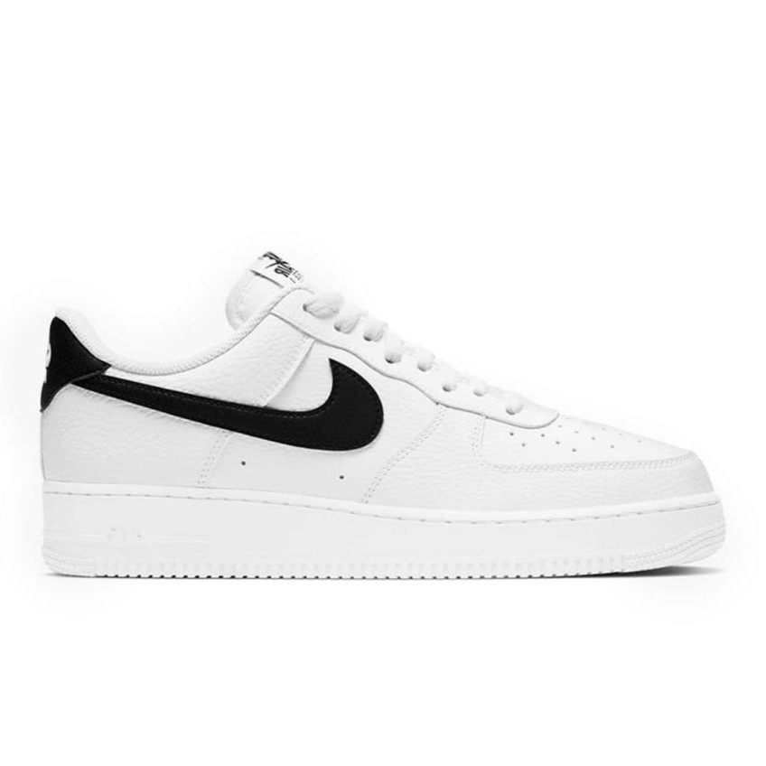 Sepatu Nike Air Force 1 White Black 100% BNIB