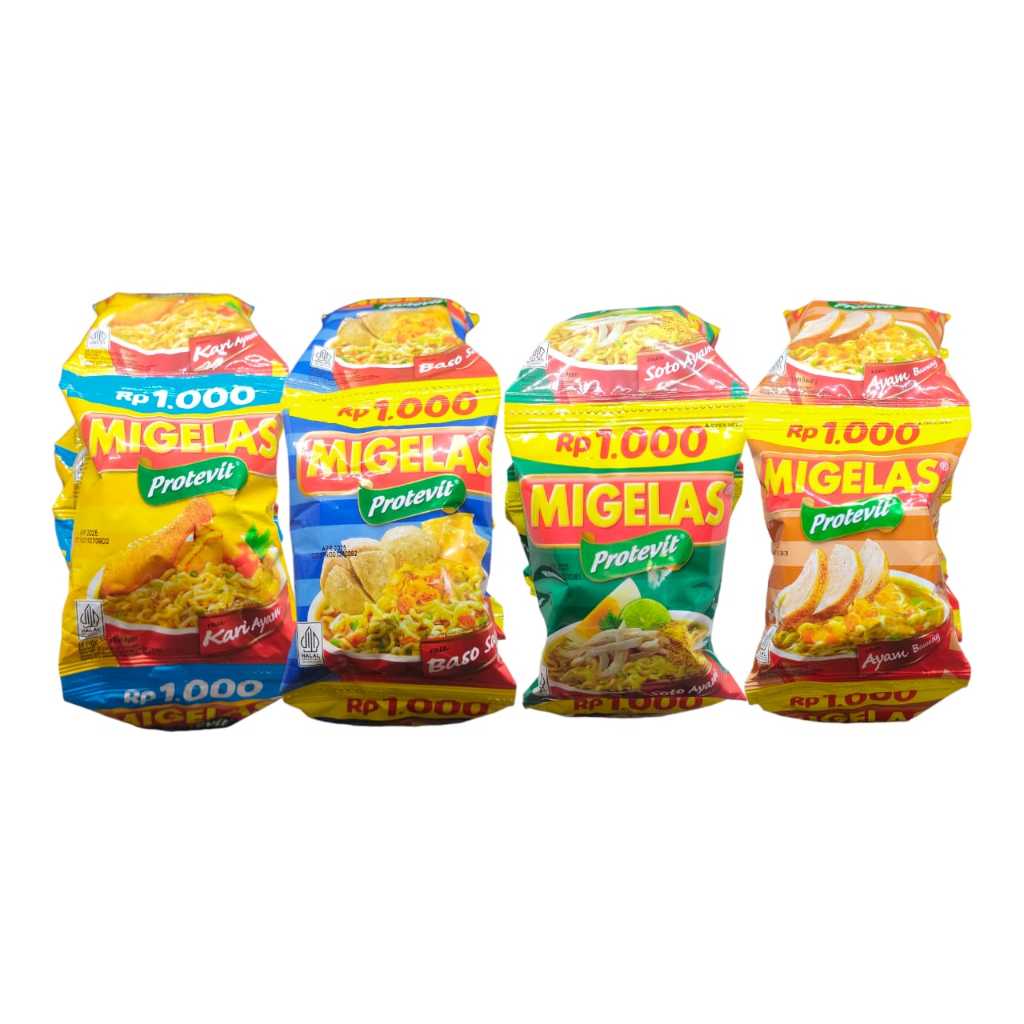 

MiGelas 28gr - Renceng Isi 10 Pcs