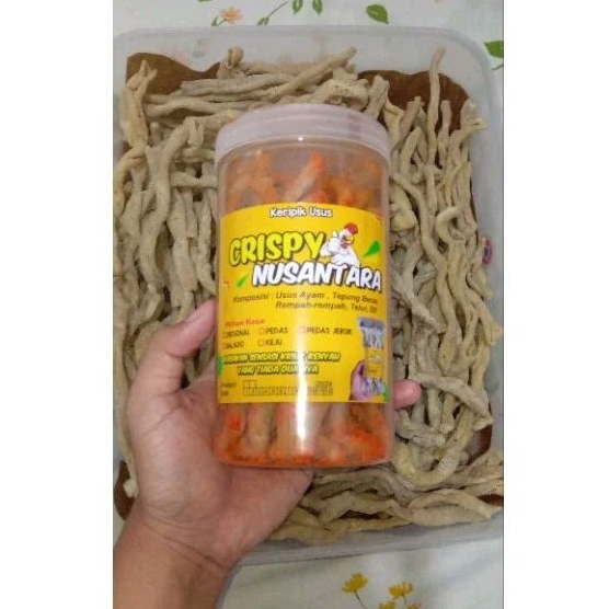 

keripik usus crispy nusantara 140gram_200gram