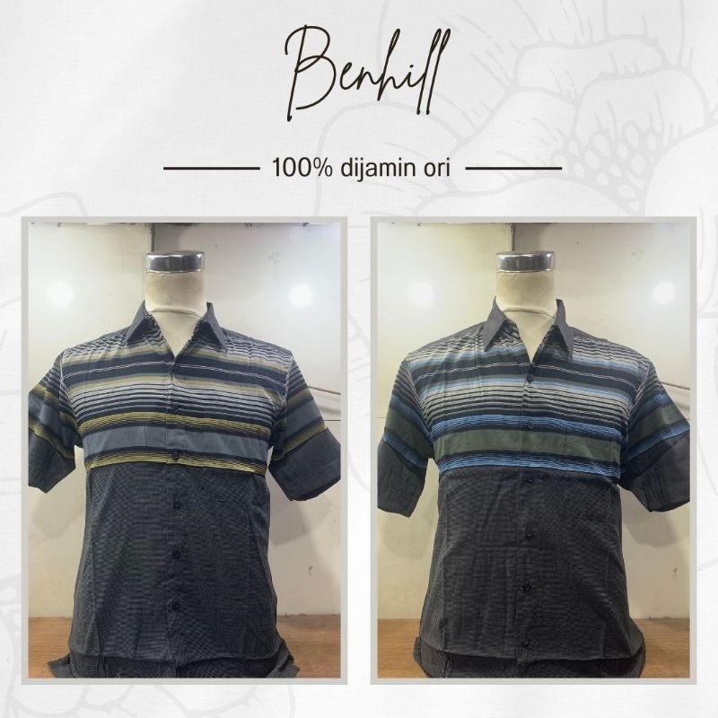 Benhill Kemeja Pria Lengan Pendek 24848