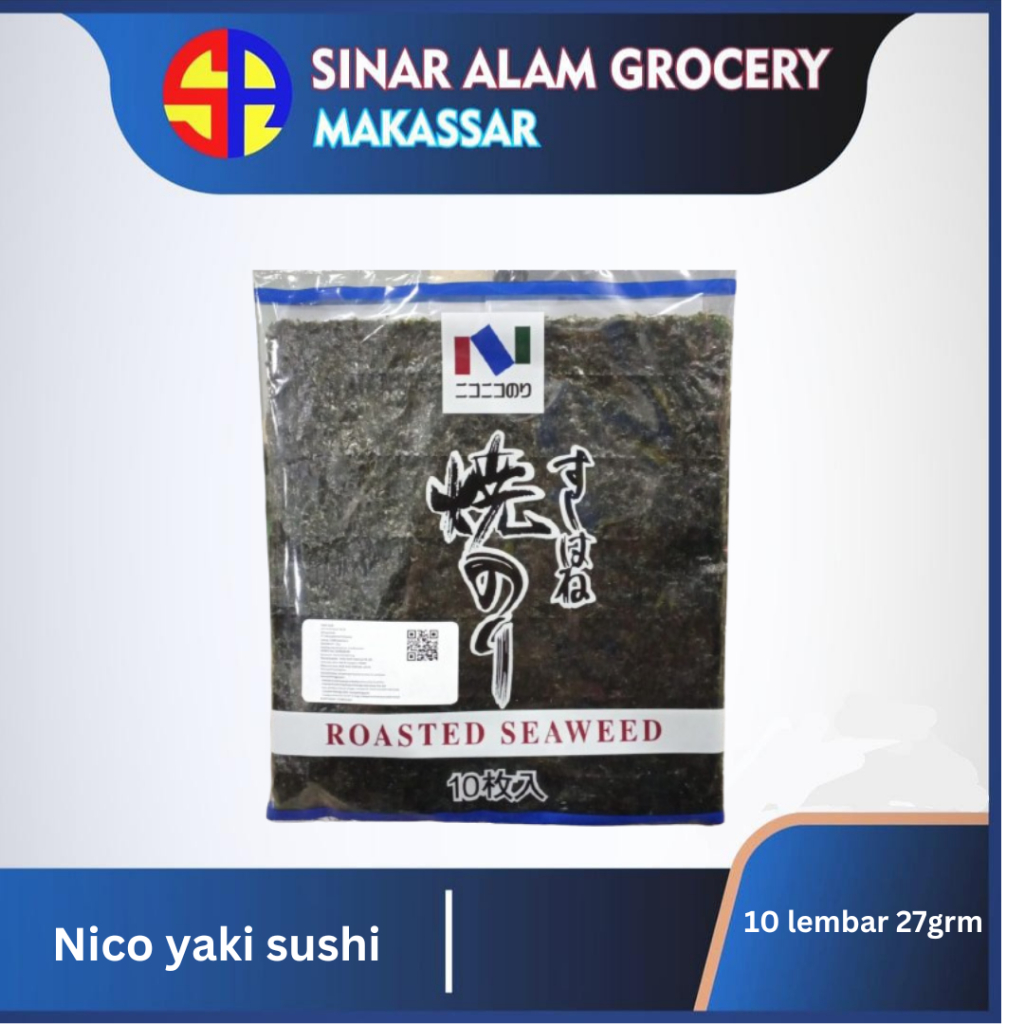 

Nico yaki sushi 10 lembar 27grm