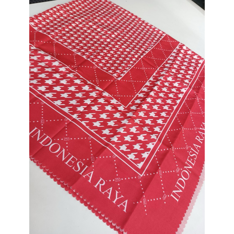 Hijab Terbaru Merah Putih Hijab Kemerdekaan Hijab Agustusan