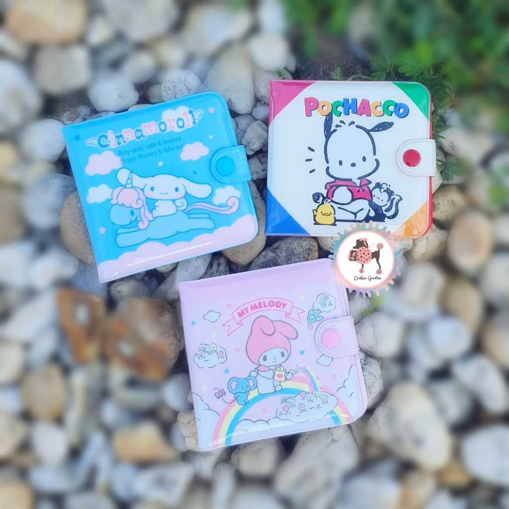 READY STOCK Sanrio Vinyl Wallet - Dompet Sanrio ORIGINAL
