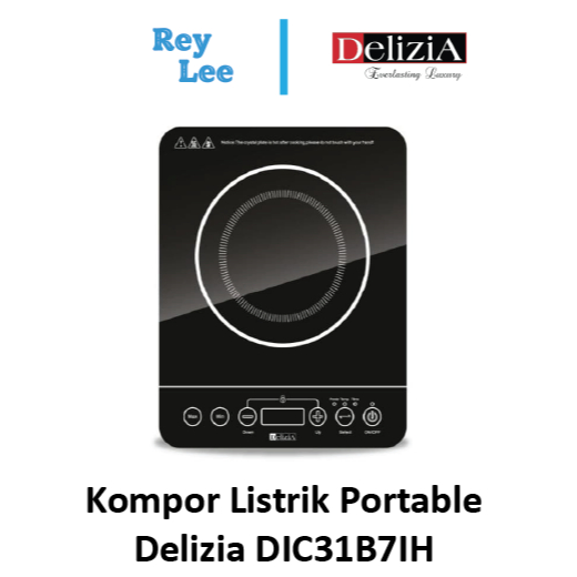 Kompor Listrik Portable Delizia DIC31B7IH