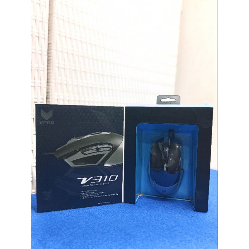 MOUSE GAMING V310 || LASER GAMING MOUSE || By. rapoo || RGB || PALING MURAH BERGARANSI